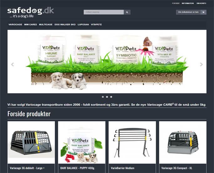 Safedog - hundebure - hundefoder mm