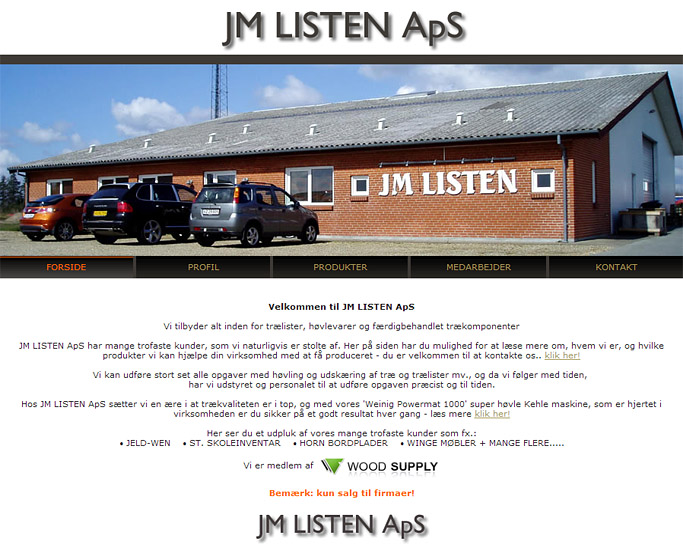 jm-listen - listefabrik herning hjemmeside