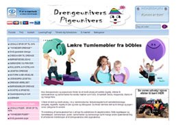 Drengeunivers Webshop 2