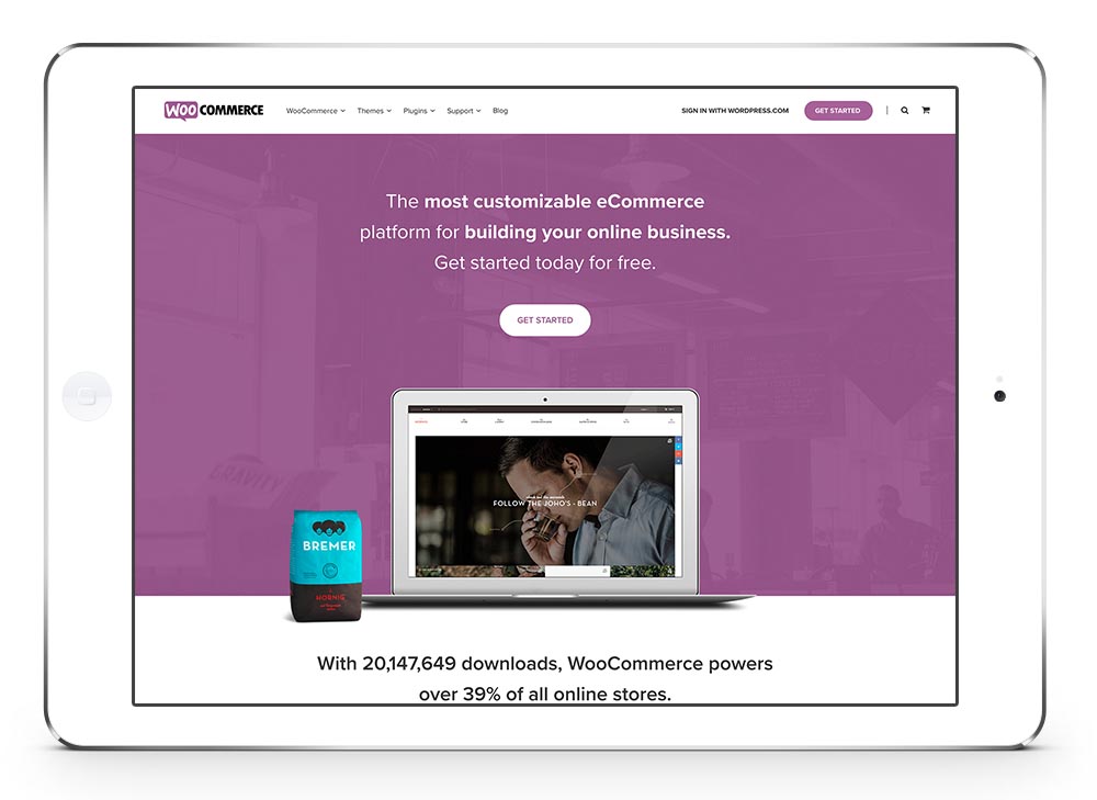 woocommerce webshop