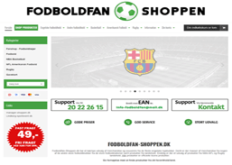 fodboldfan shoppen